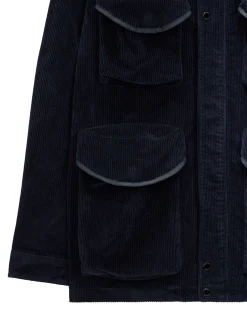 Cotoca Cord Field Jacket Navy