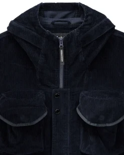 Cotoca Cord Field Jacket Navy