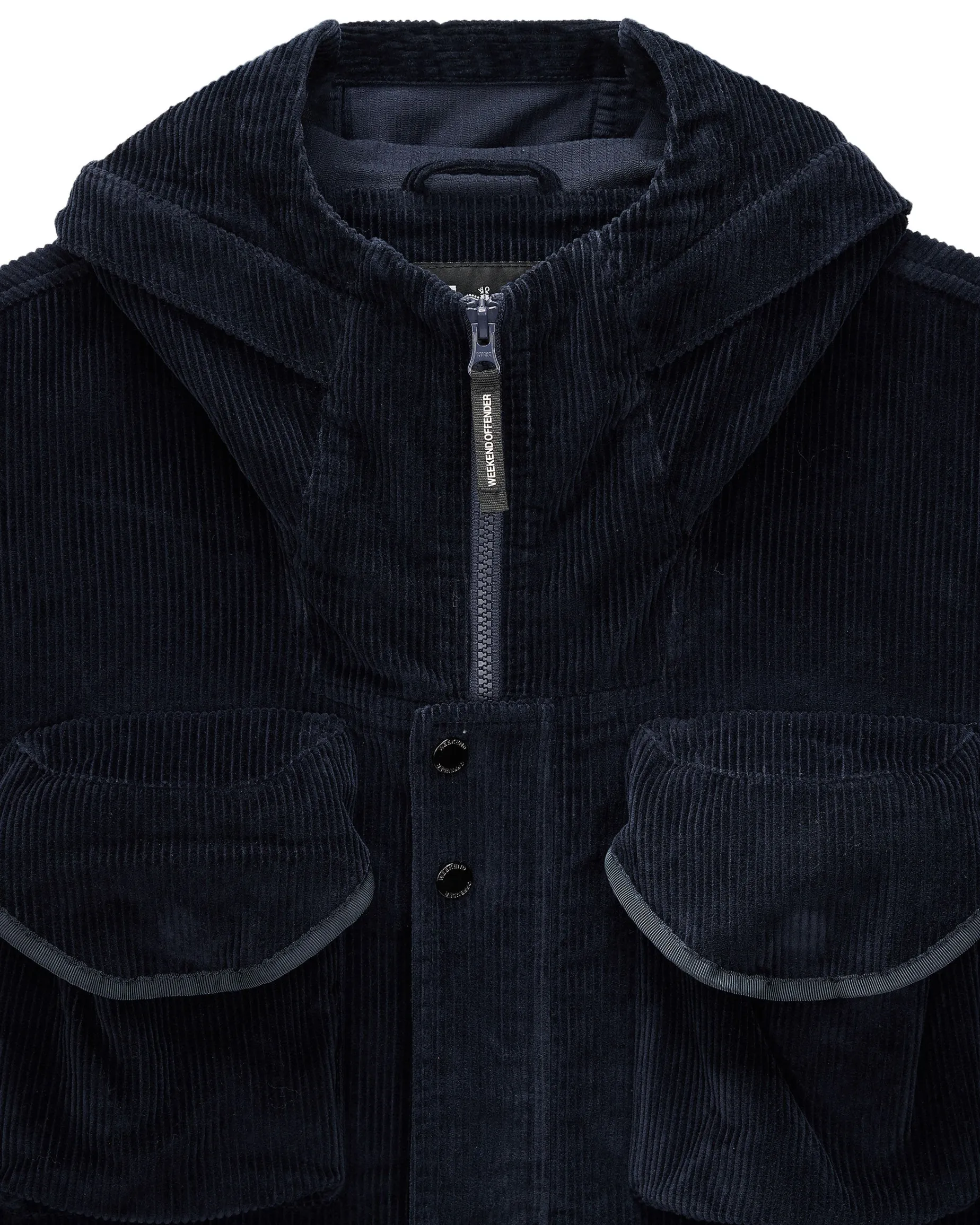 Cotoca Cord Field Jacket Navy