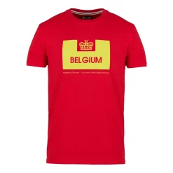 Country Series Belgium T-Shirt Red