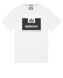 Country Series Germany T-Shirt White/Black