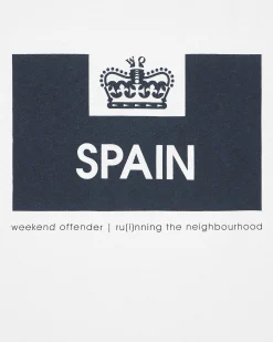 Country Series Spain T-Shirt White/Navy