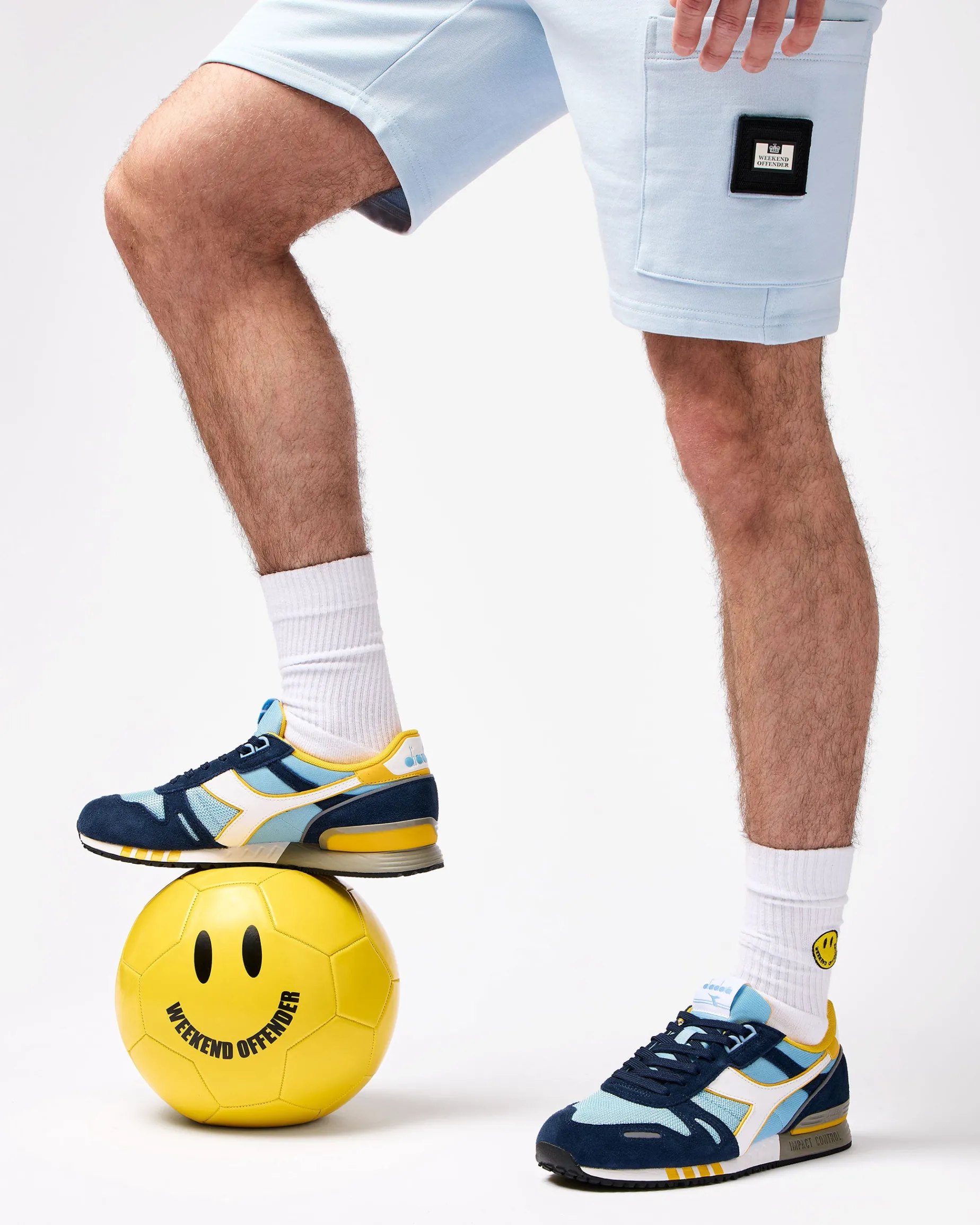 Diadora Titan Trainers Dusk Blue/Dress Blue