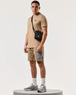 Diaz T-Shirt Cognac Brown