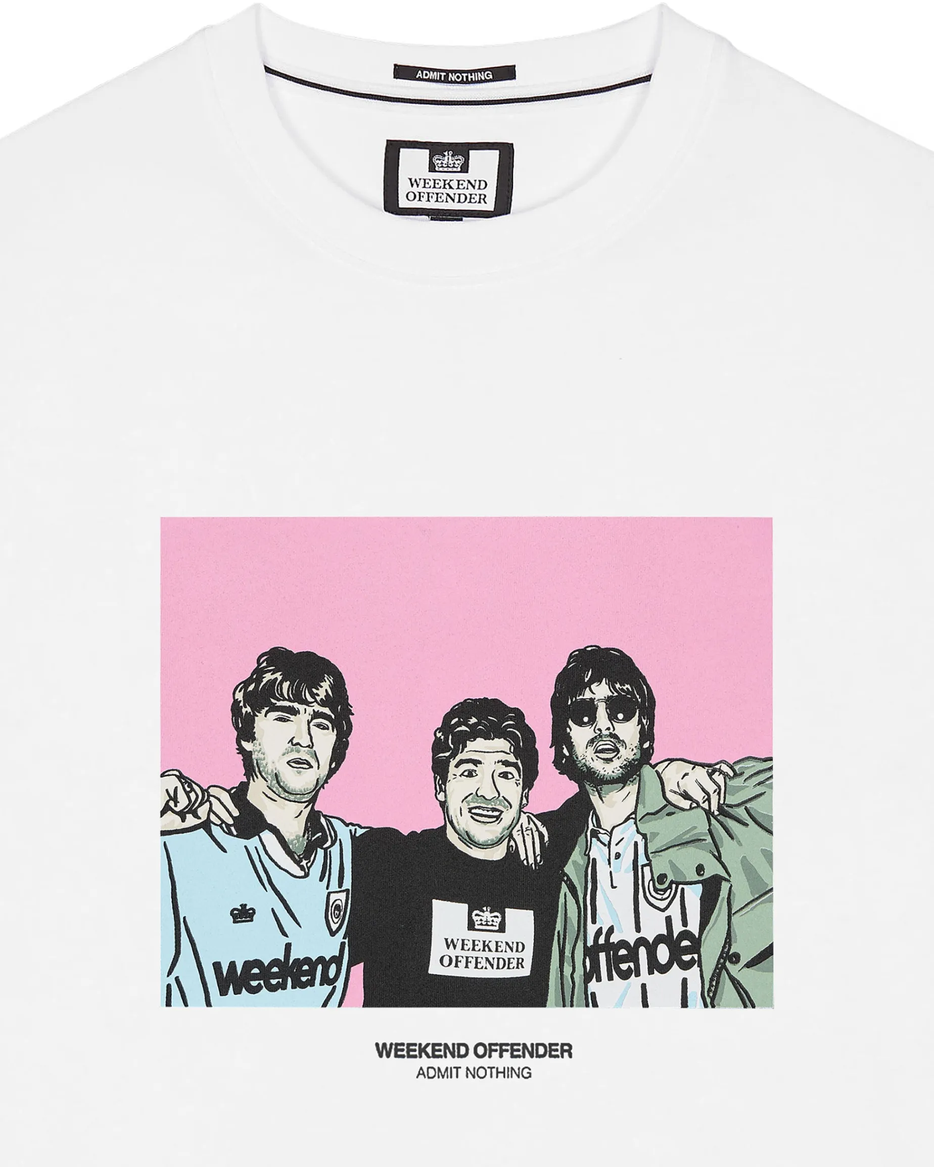 Diego Graphic T-Shirt White