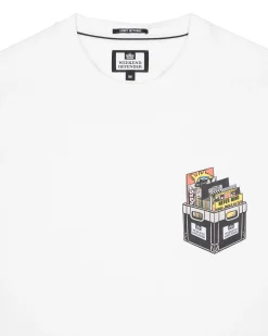 Diggin Graphic T-Shirt White