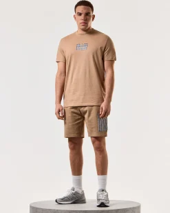 Dygas T-Shirt Cognac Brown