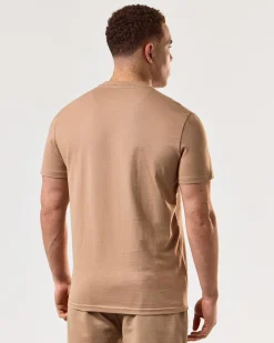Dygas T-Shirt Cognac Brown