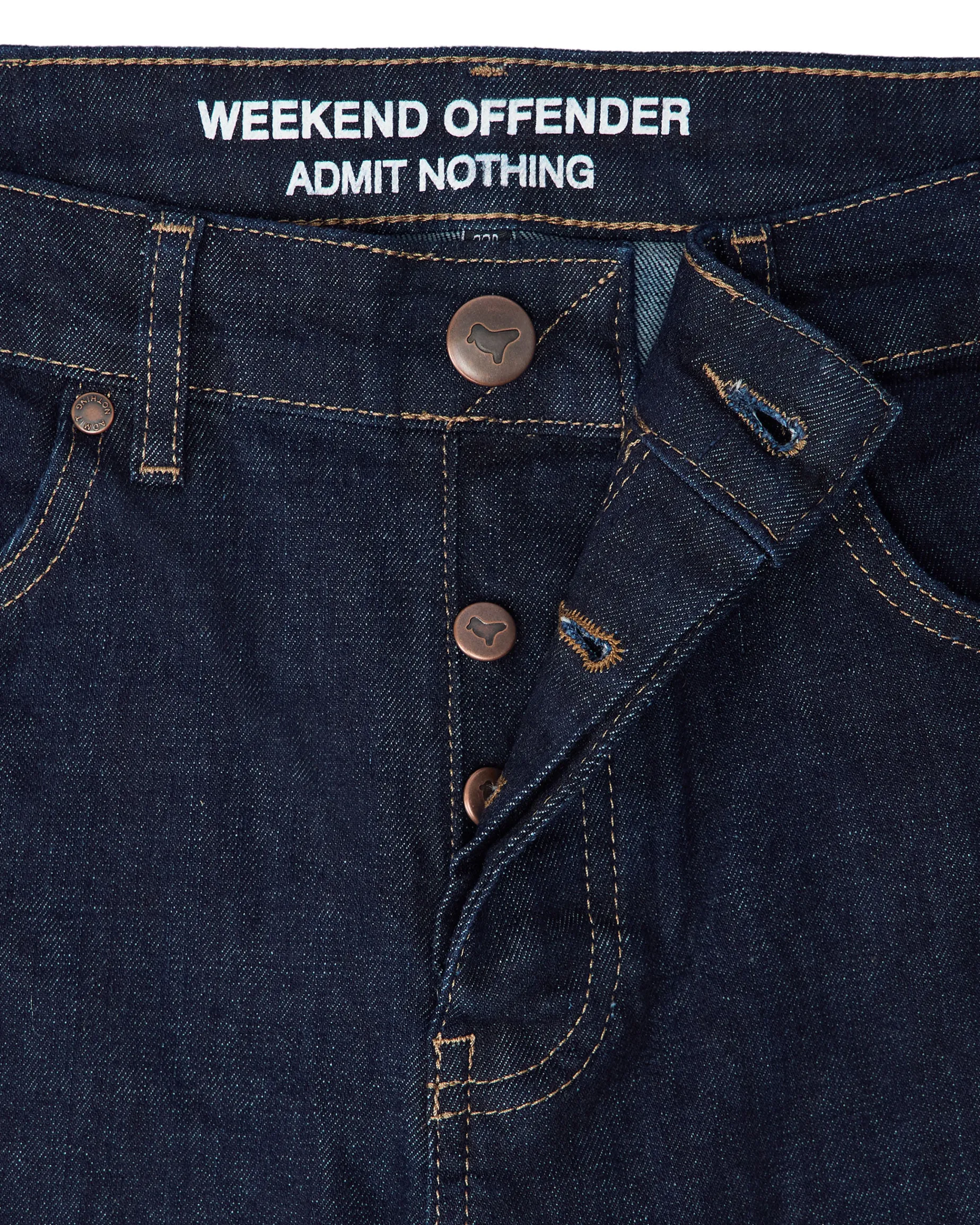 444 Easy Dark Rinsed Denim Jeans