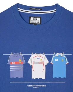 France Shirts T-Shirt Cobalt Blue