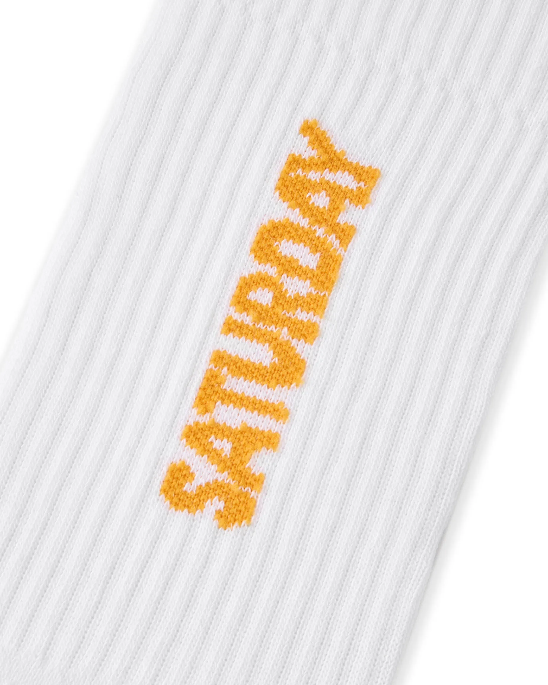 Friday/Saturday/Sunday Sports Socks White