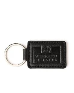Full-Grain Leather Key Fob