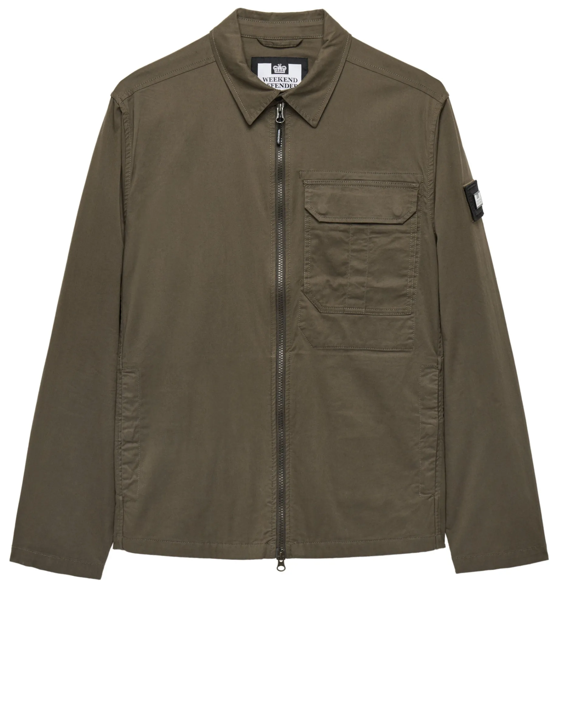 Graniteville Utility Over-Shirt Castle Green