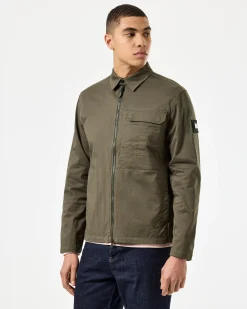 Graniteville Utility Over-Shirt Castle Green
