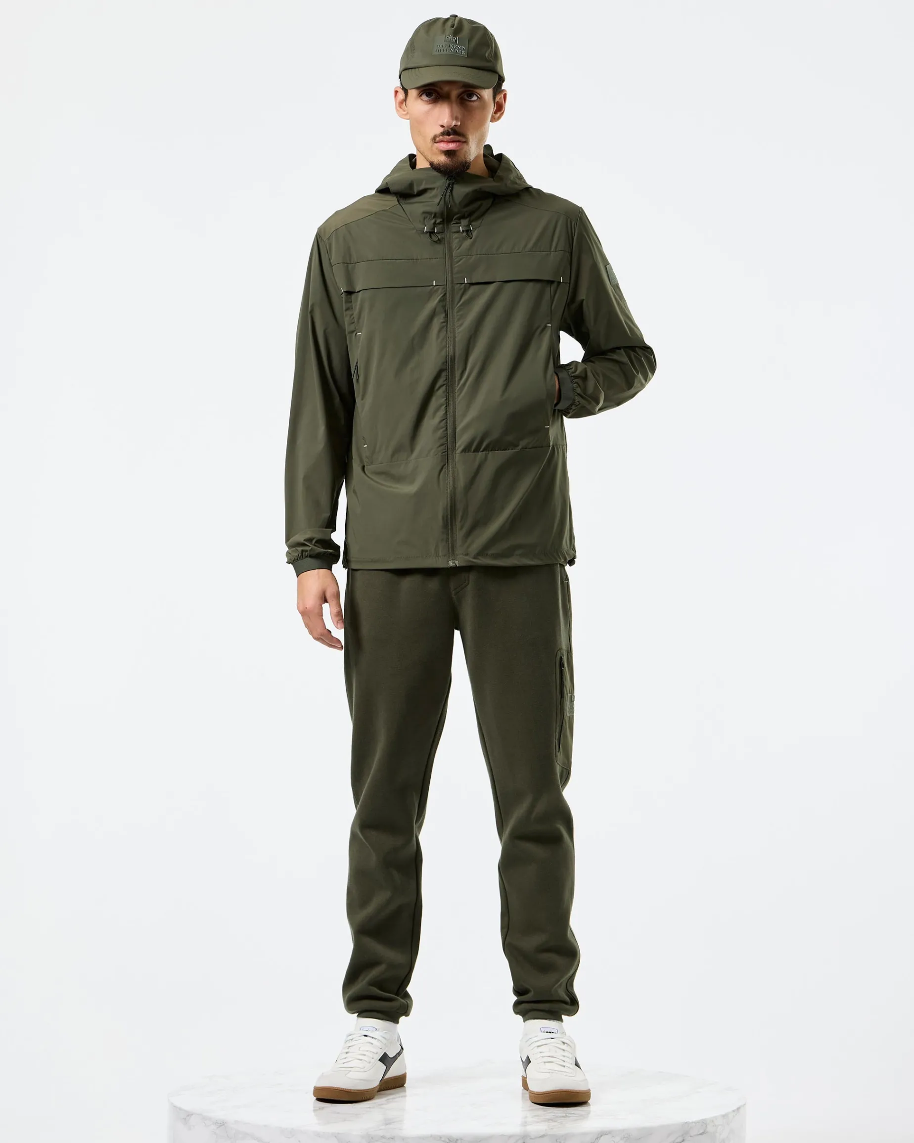 Guadalajara Windbreaker Jacket Castle Green