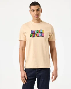 Hallelujah Graphic T-Shirt Deep Champagne