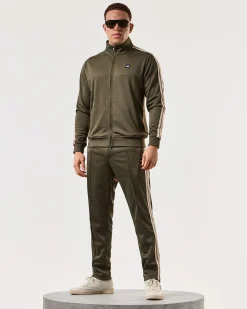 Hamoa Tricot Track Pants Castle Green