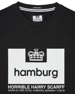 Harry x Hamburg Graphic T-Shirt Black