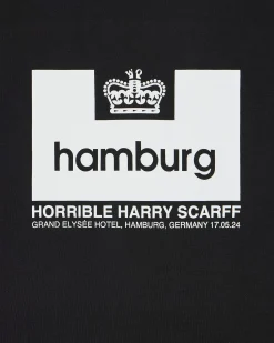 Harry x Hamburg Graphic T-Shirt Black