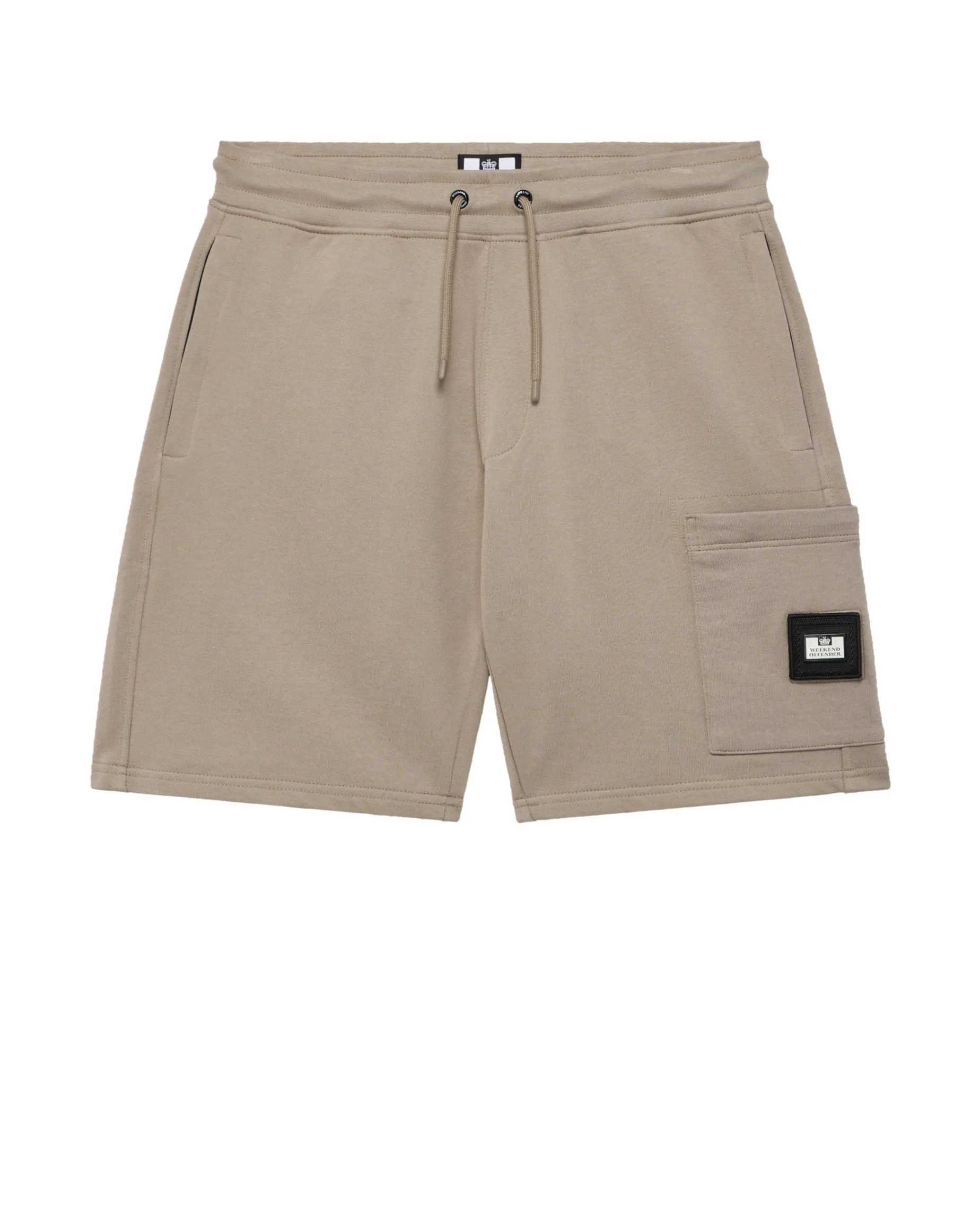 Hawkins Jogger Shorts Bark Brown