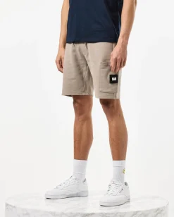 Hawkins Jogger Shorts Bark Brown