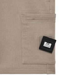 Hawkins Jogger Shorts Bark Brown