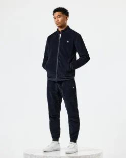 Hemsley Cord Track Bottoms Navy