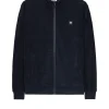 Hemsley Cord Track Top Navy