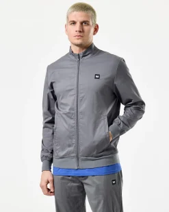 Hemsley Track Top Zinc