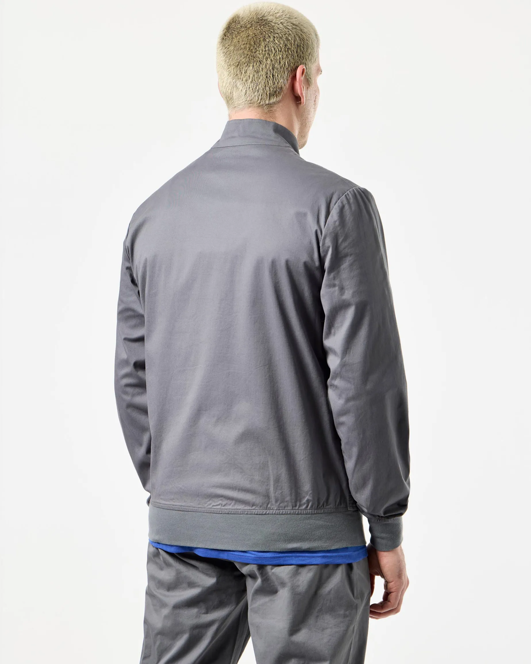 Hemsley Track Top Zinc