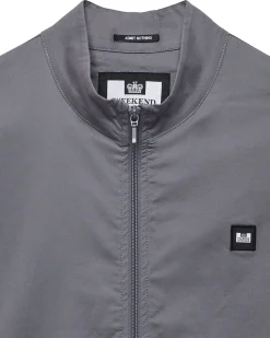 Hemsley Track Top Zinc
