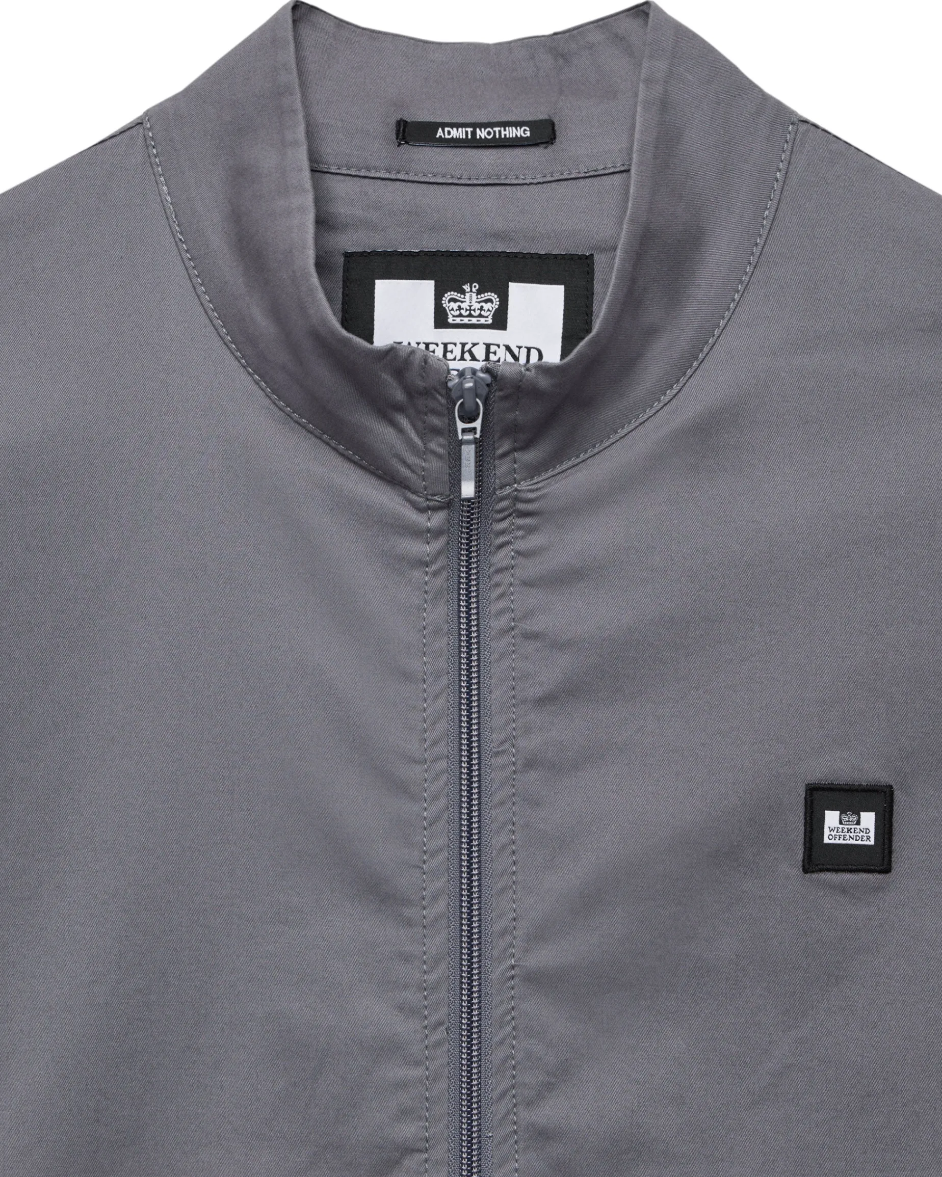 Hemsley Track Top Zinc