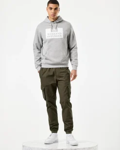 HM Service Classic Hoodie Grey Marl