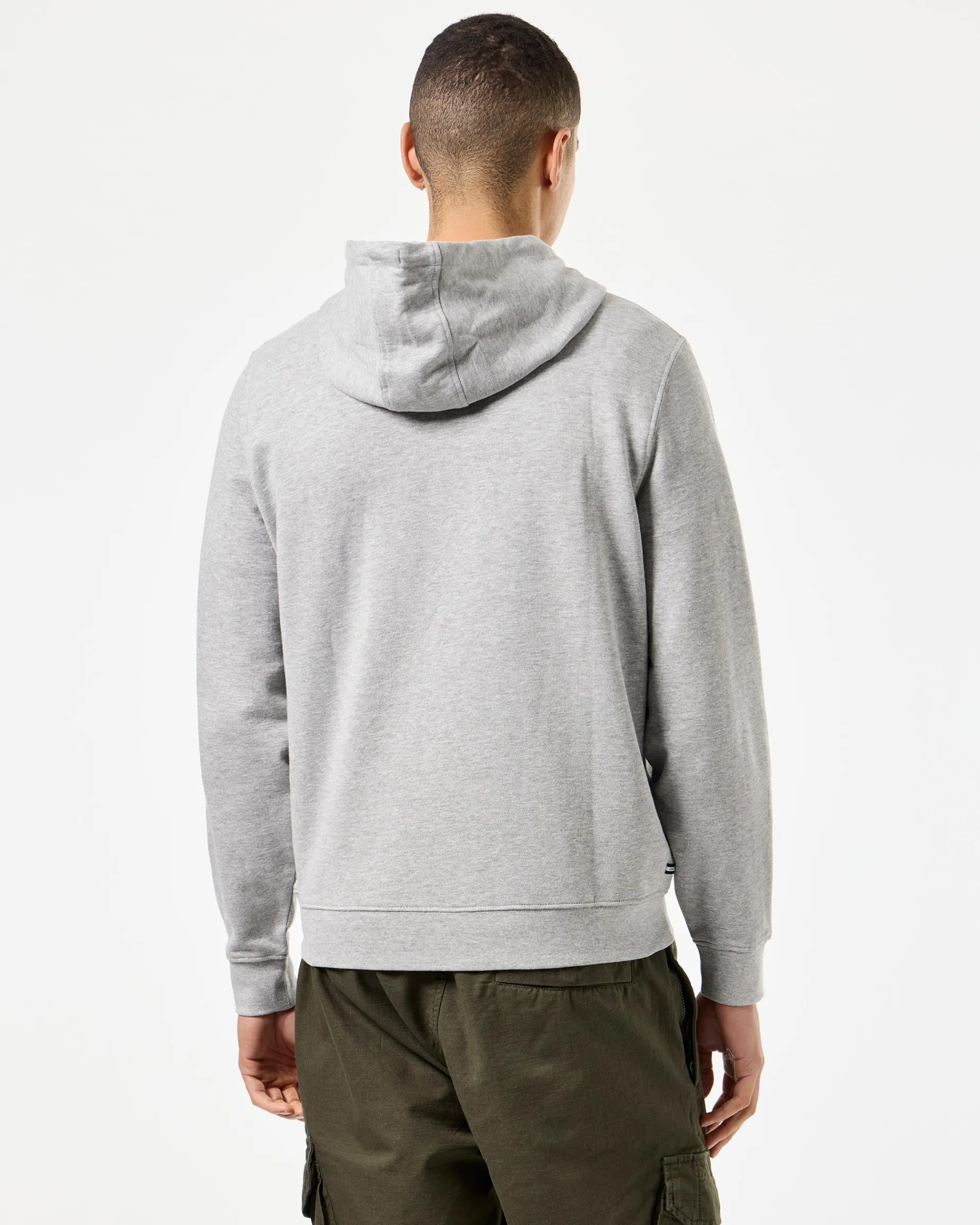 HM Service Classic Hoodie Grey Marl