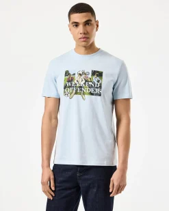 Hymns Graphic T-Shirt Ocean Wave