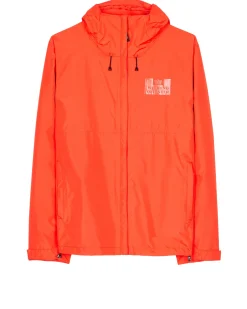 Inglewood Avenue Waterproof Jacket Tango Orange