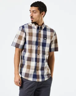 Joyce Holiday Shirt Large House Check