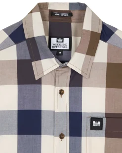 Joyce Holiday Shirt Large House Check