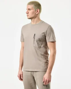 Juarez T-Shirt Bark Brown