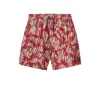 Kids Anzio Shorts Blaze Red Rain Camo