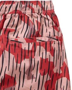 Kids Anzio Shorts Blaze Red Rain Camo