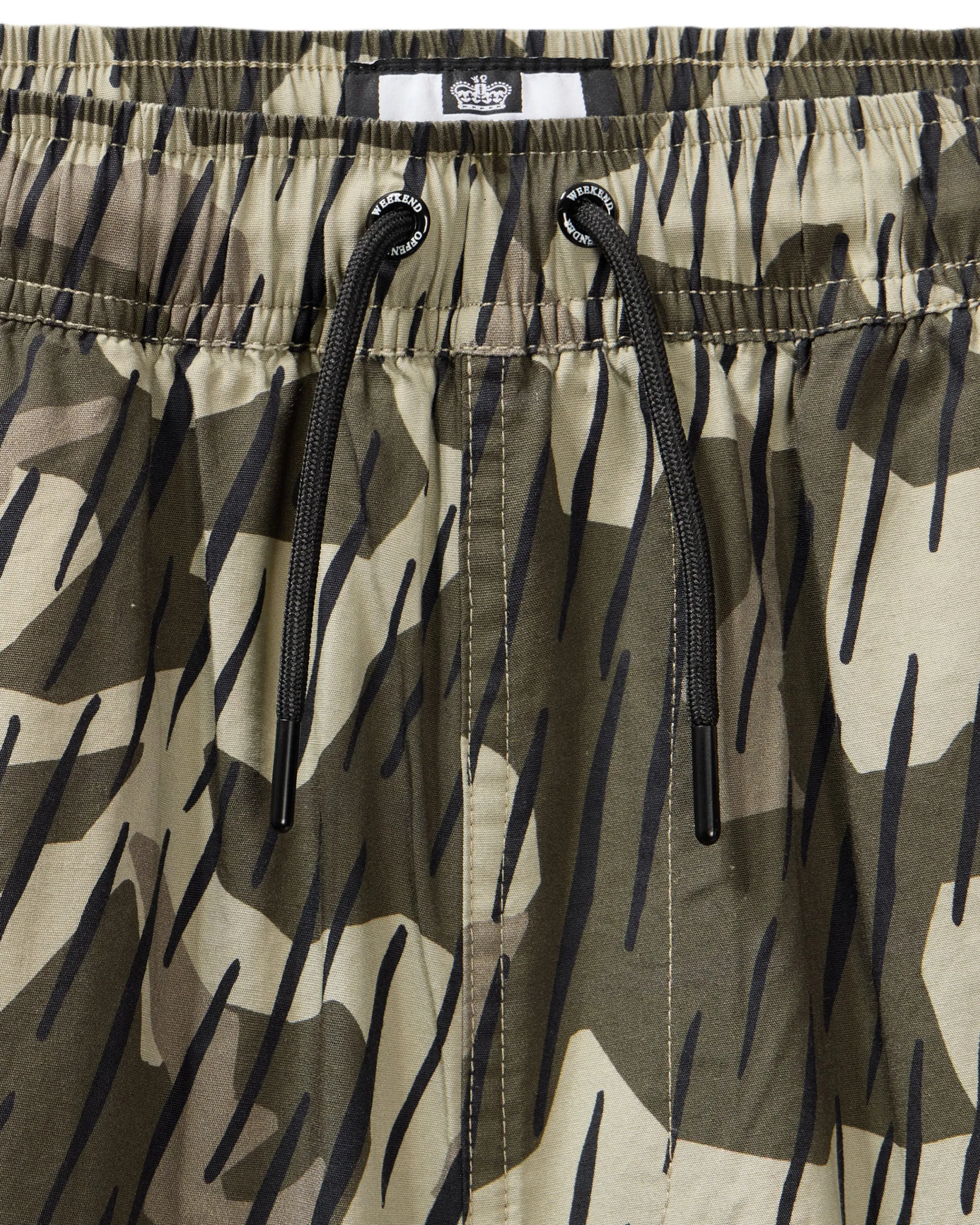 Kids Anzio Shorts Castle Green Rain Camo