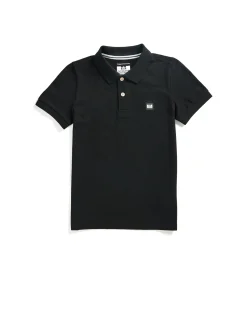 Kids Caneiros Polo Shirt Black