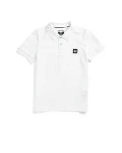 Kids Caneiros Polo Shirt White