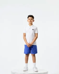 Kids Caneiros Polo Shirt White