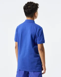 Kids Caneiros Polo Shirt Bluebell