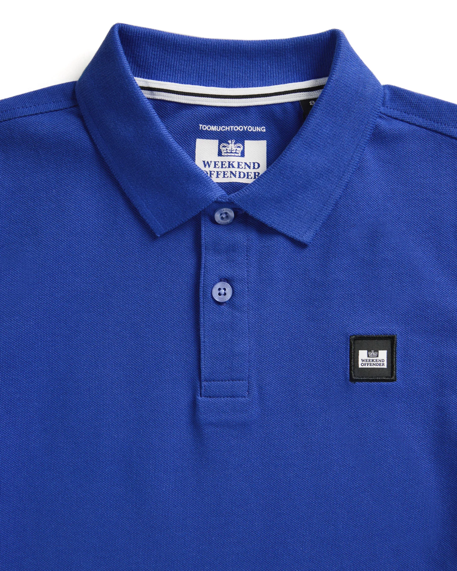 Kids Caneiros Polo Shirt Bluebell