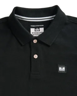 Kids Caneiros Polo Shirt Black