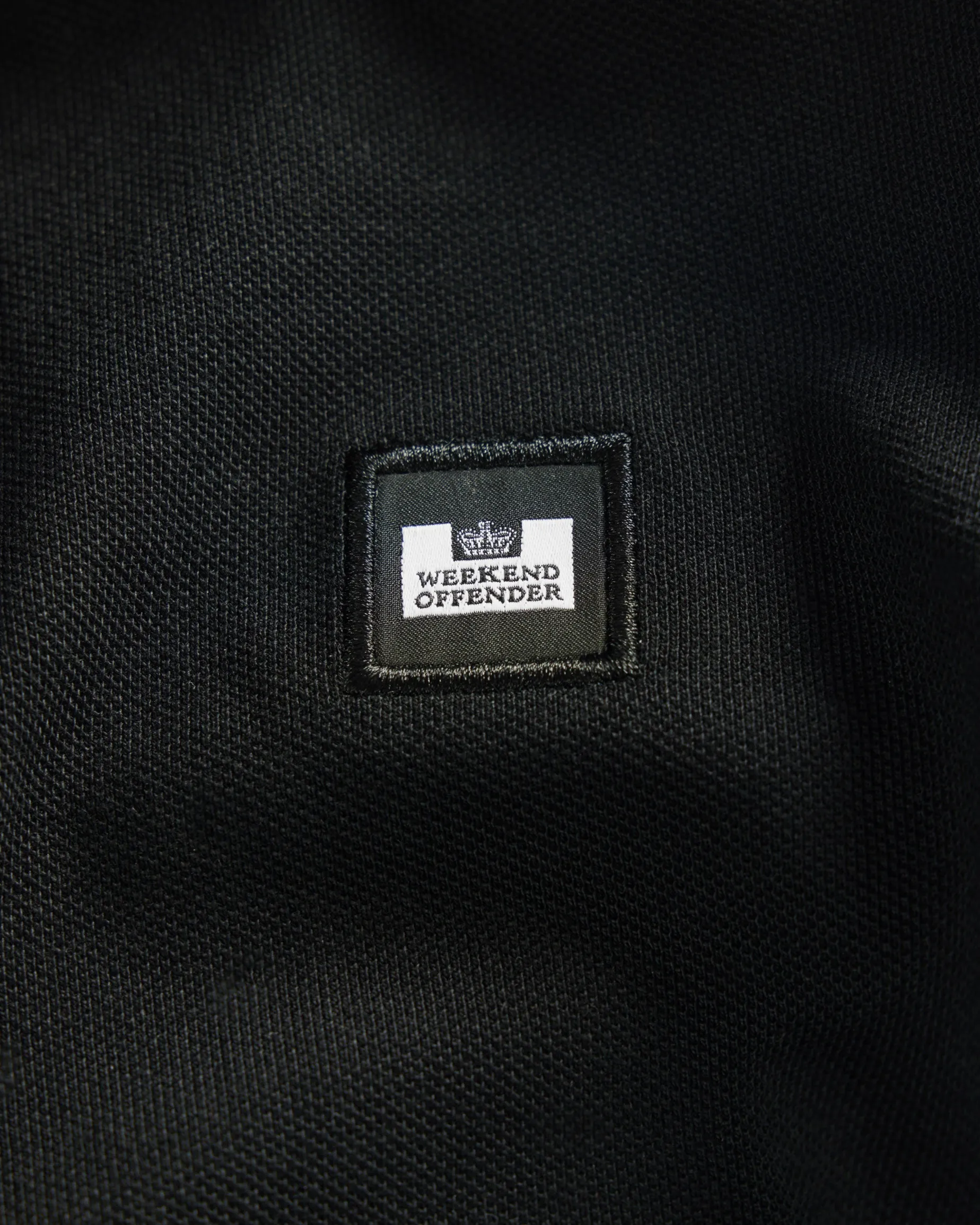 Kids Caneiros Polo Shirt Black