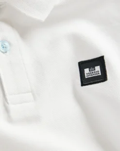 Kids Caneiros Polo Shirt White
